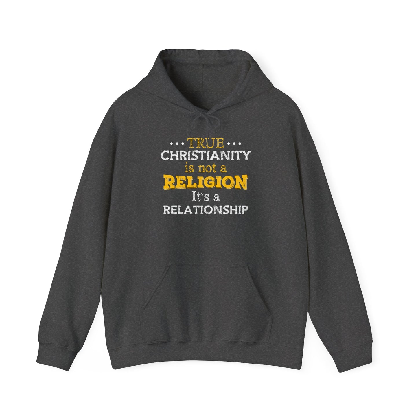 True Christianity Is Not A Religion...It's A Relationship Part 2 Unisex Heavy Blend™ Hooded Sweatshirt