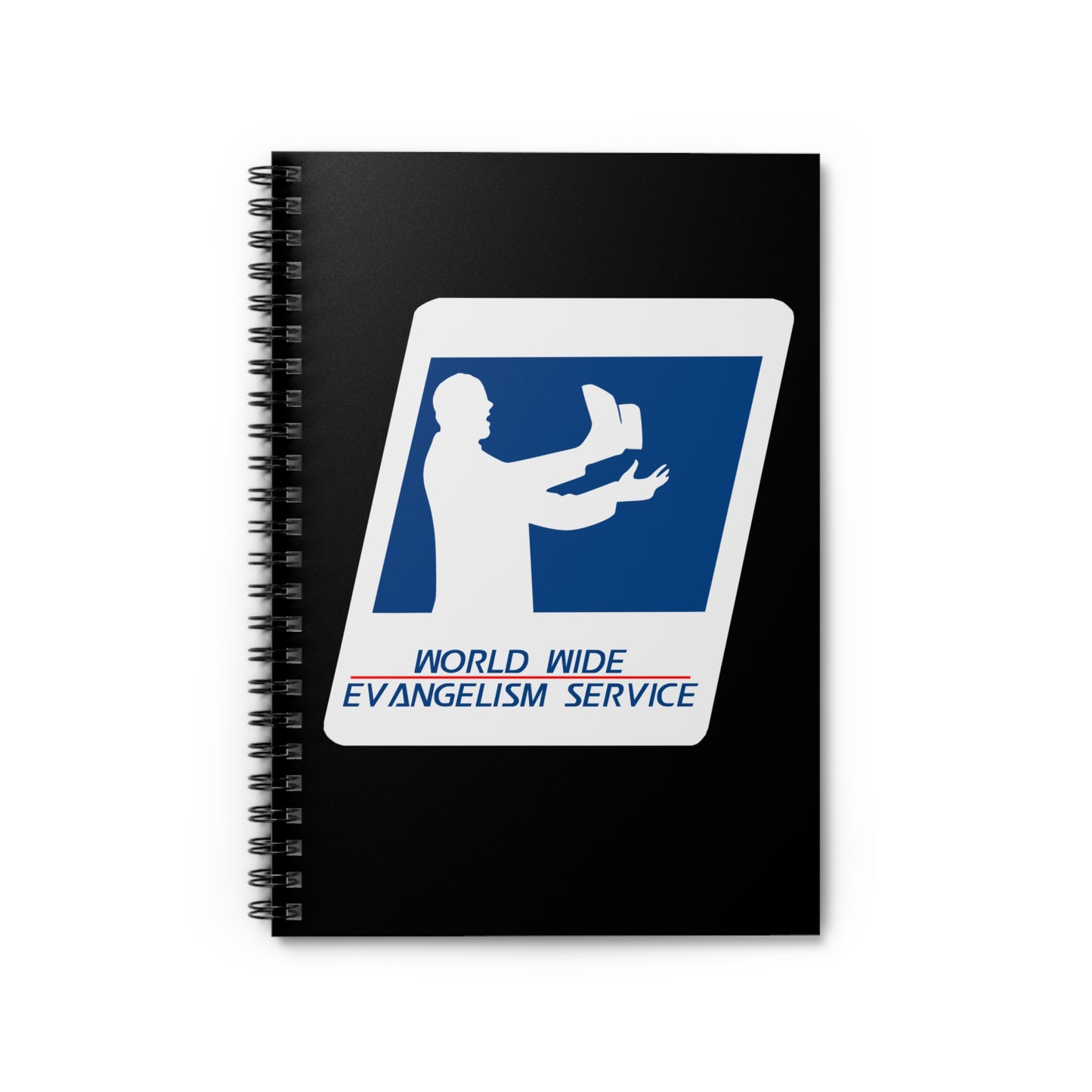 World Wide Evangelism Service Spiral Notebook
