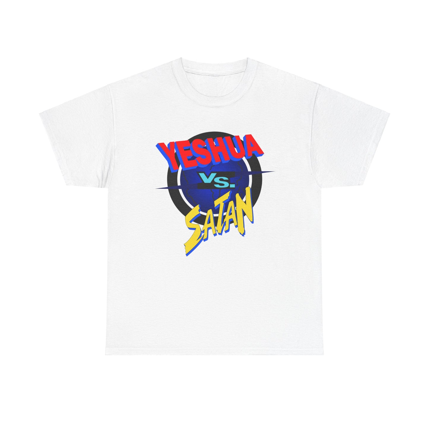 Yeshua vs Satan Unisex Heavy Cotton Tee
