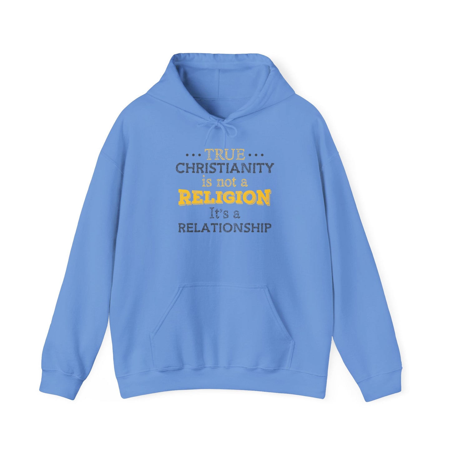 True Christianity Is Not A Religion...It's A Relationship Part 1 Unisex Heavy Blend™ Hooded Sweatshirt