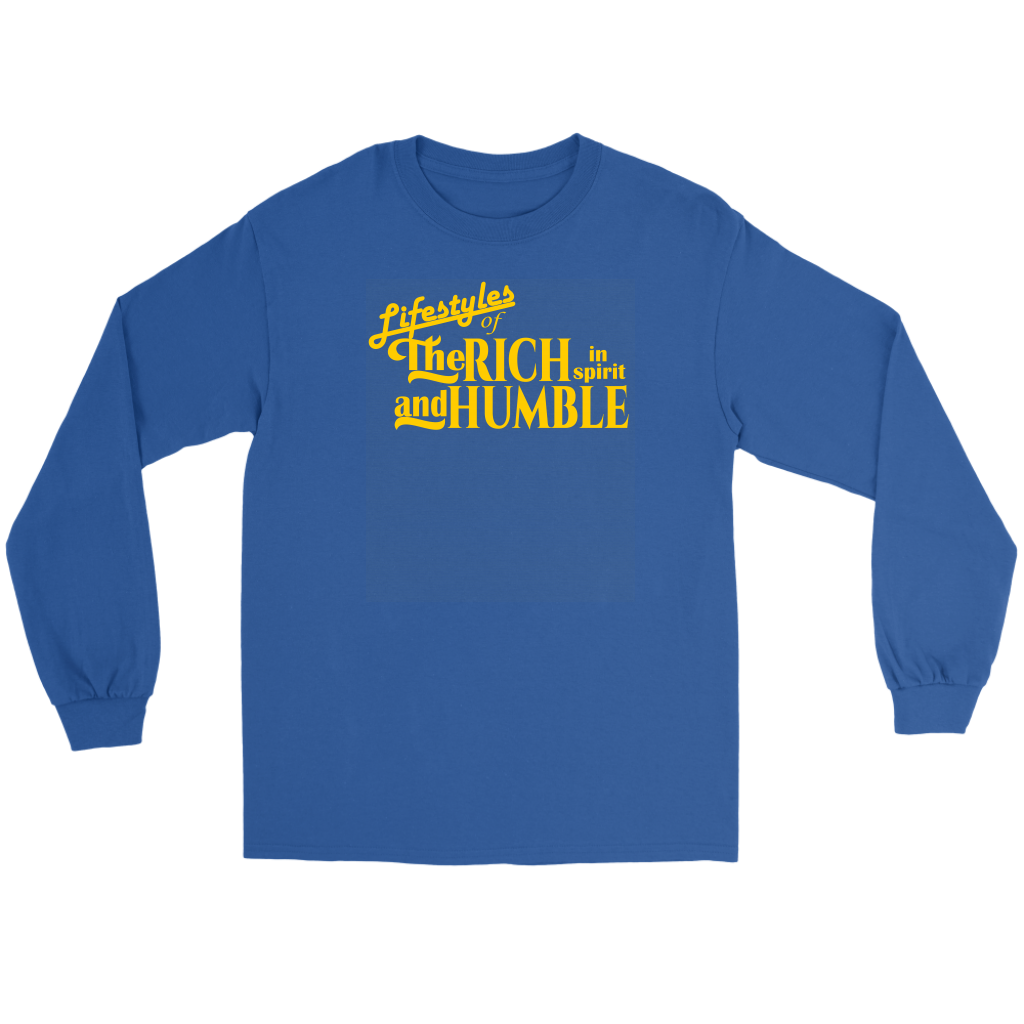 The Lifestyles Of The Rich In Spirit And Humble Men's T-Shirt