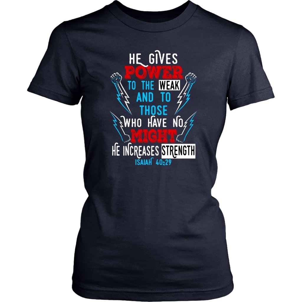 Power To The Weak Women's T-Shirt