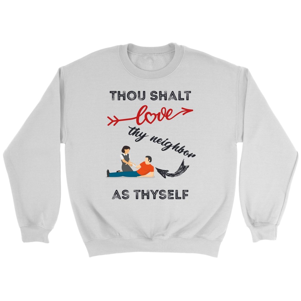 Love Thy Neighbor As Thyself Crewneck