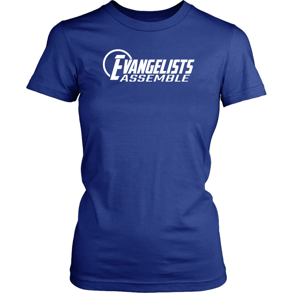 Evangelists Assemble Women's T-Shirt Part 1