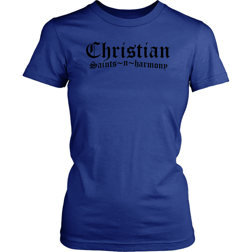Christian Saints in Harmony Women's T-Shirt Part 1