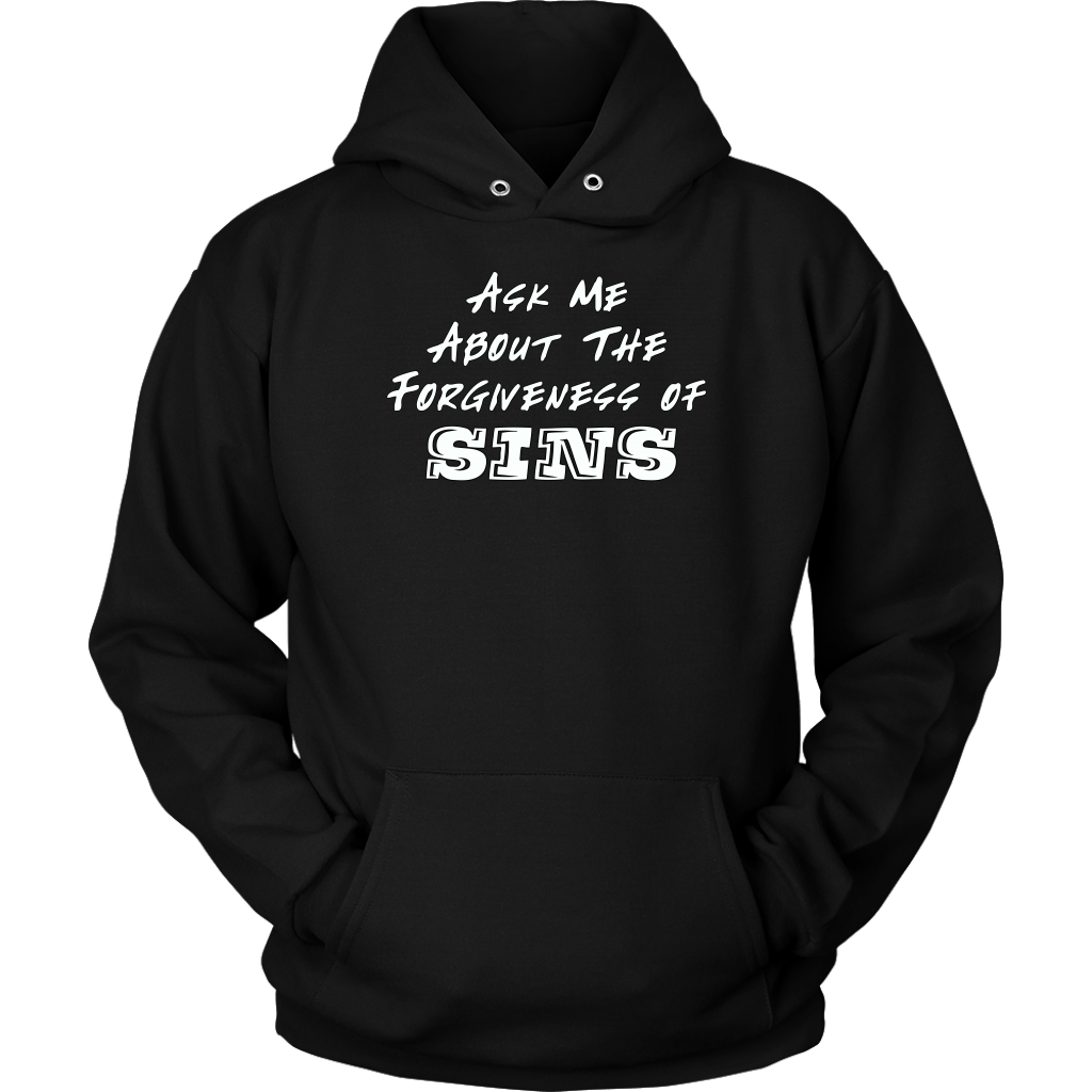 Ask Me About The Forgiveness of Sins Unisex Hoodie Part 2