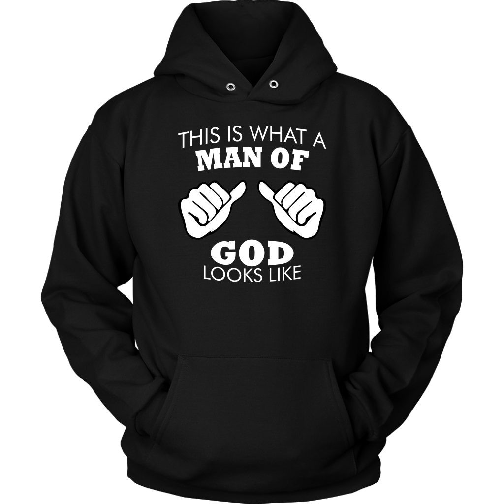 This Is What A Man of God Looks Like Unisex Hoodie Part 2