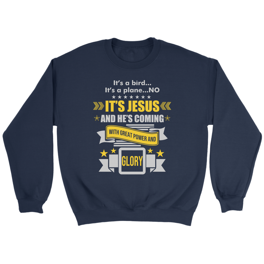 It's a Bird..It's a Plane..No It's Jesus Crewneck Part 2