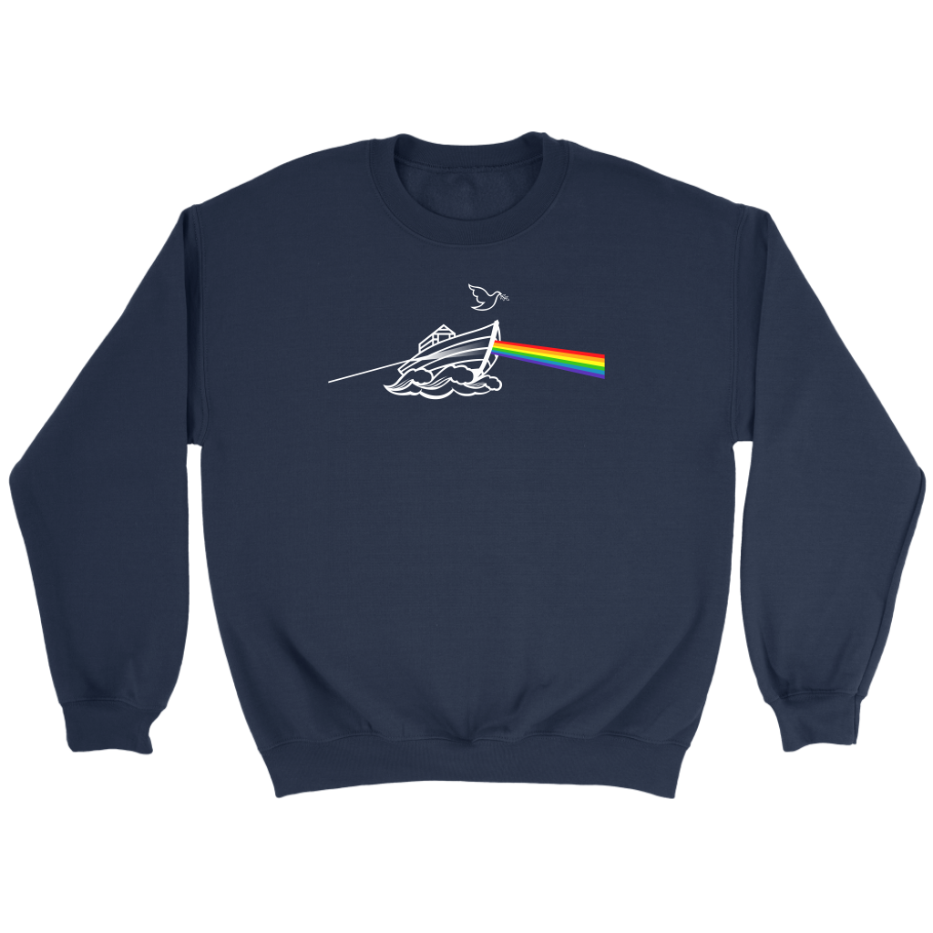 Dark Side of Humanity...Noah's Ark Crewneck