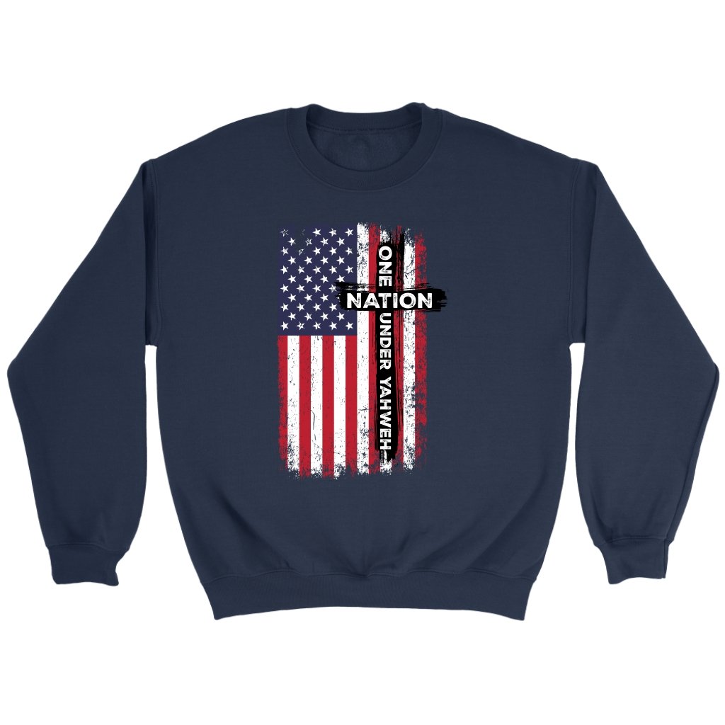 One Nation Under Yahweh Crewneck
