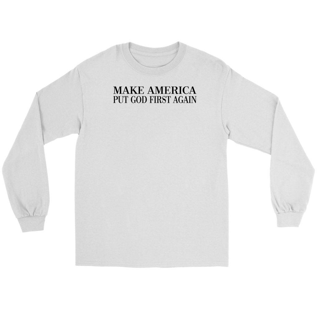 Make America Put God First Again Men's T-Shirt Part 1