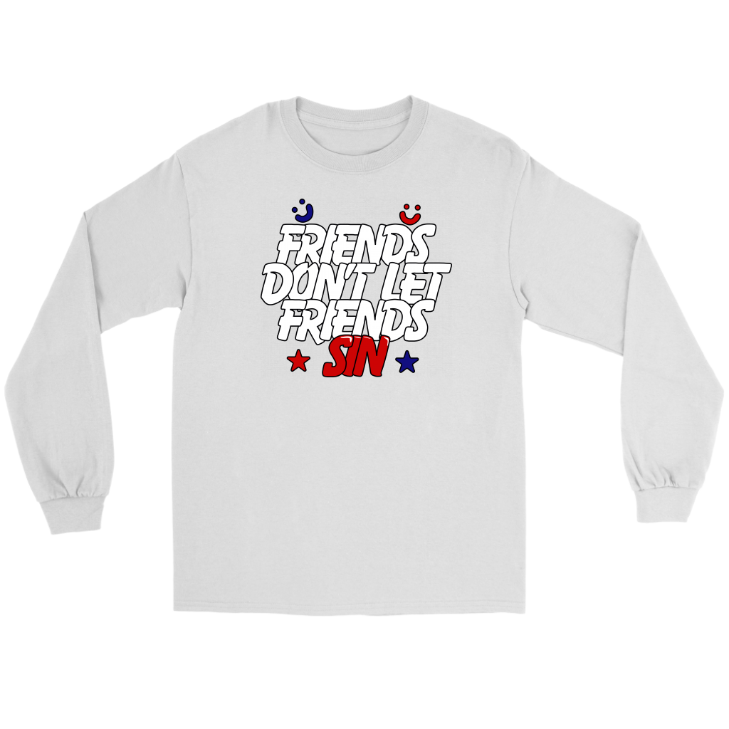 Friends Don't Let Friends Sin Men's T-Shirt