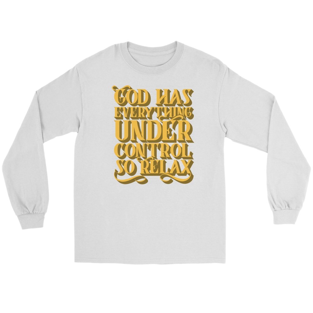 God Has Everything Under Control Men's T-Shirt Part 1
