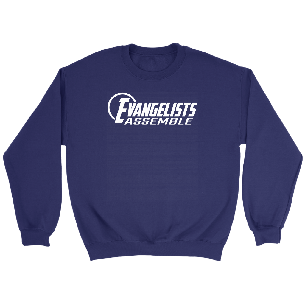 Evangelists Assemble Crewneck Part 1