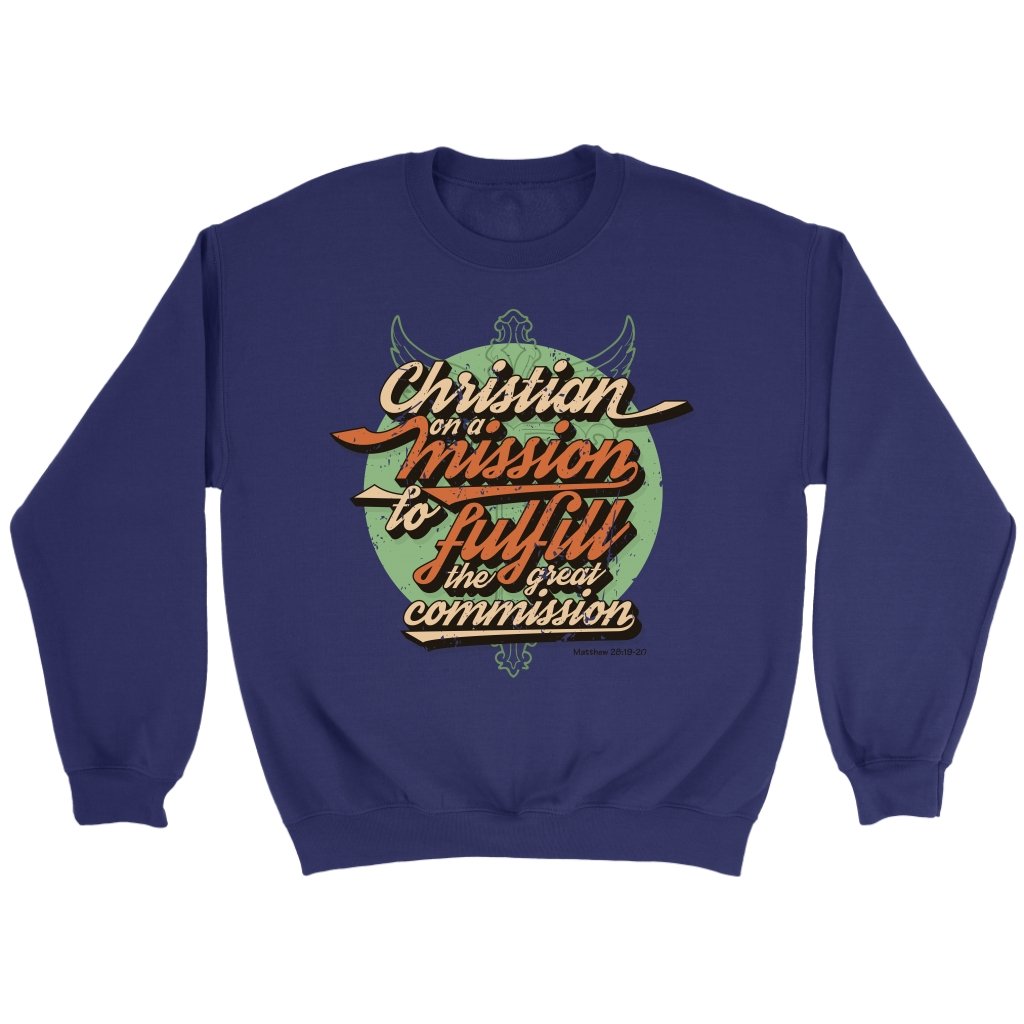 Christian on a Mission Crewneck Part 2
