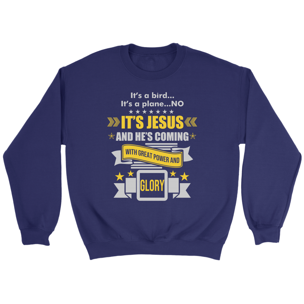 It's a Bird..It's a Plane..No It's Jesus Crewneck Part 2