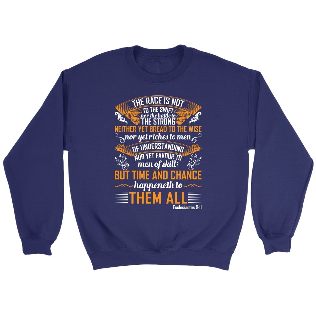 Ecclesiastes 9:11 Crewneck