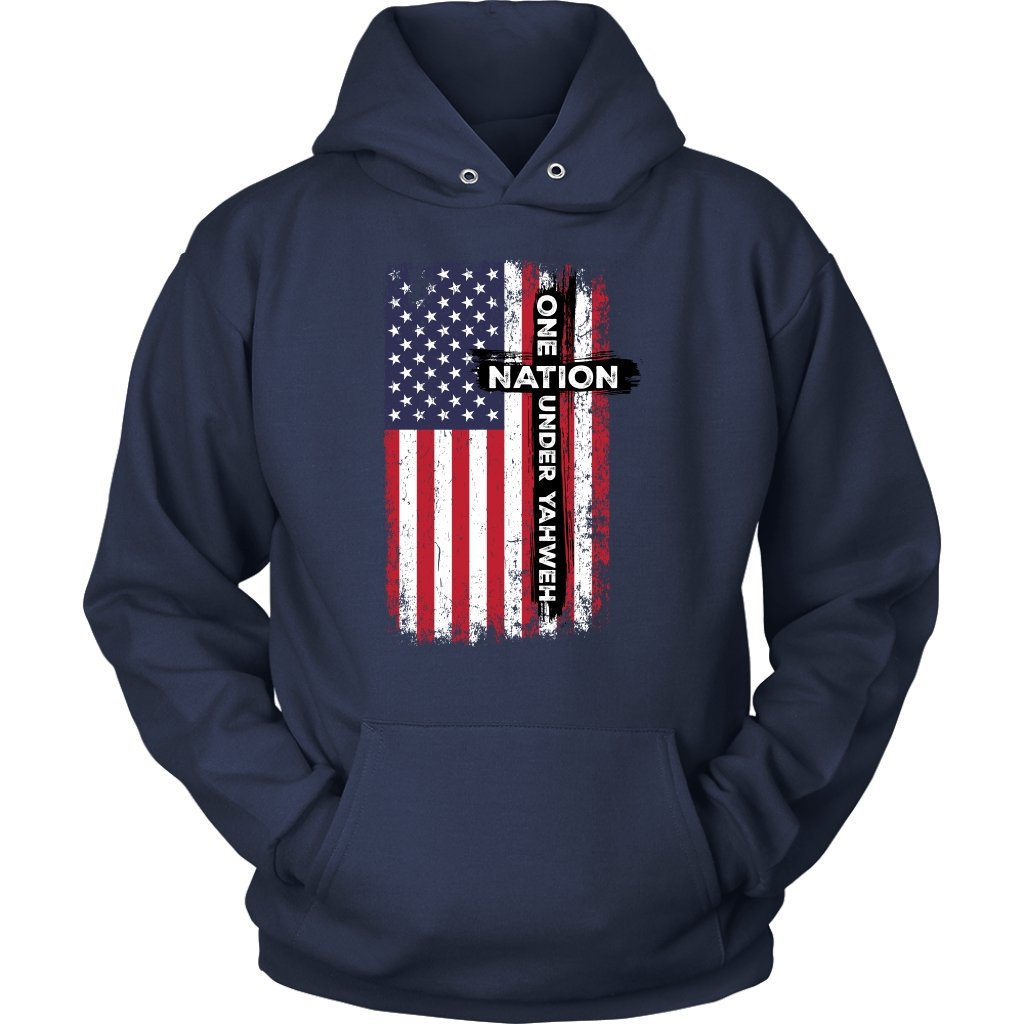 One Nation Under Yahweh Unisex Hoodie