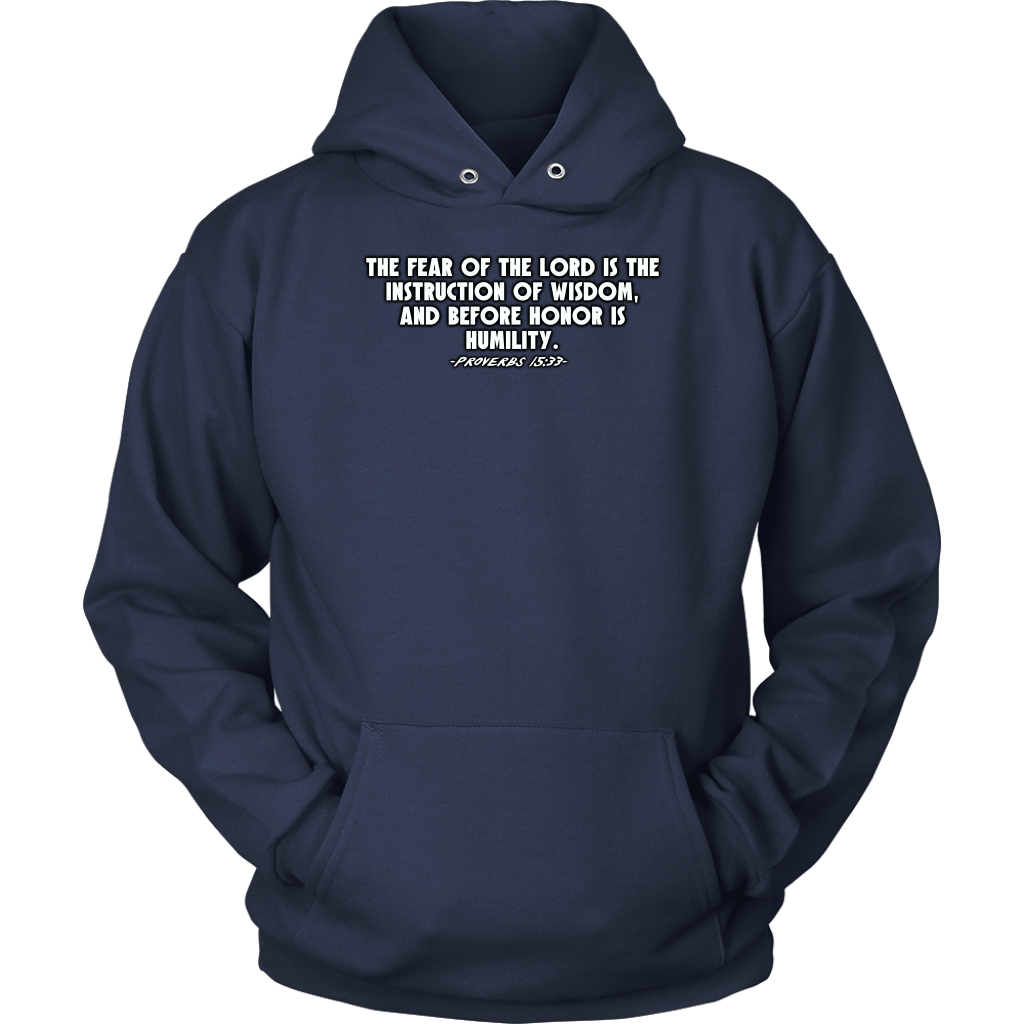 Proverbs 15:33 Unisex Hoodie Part 2