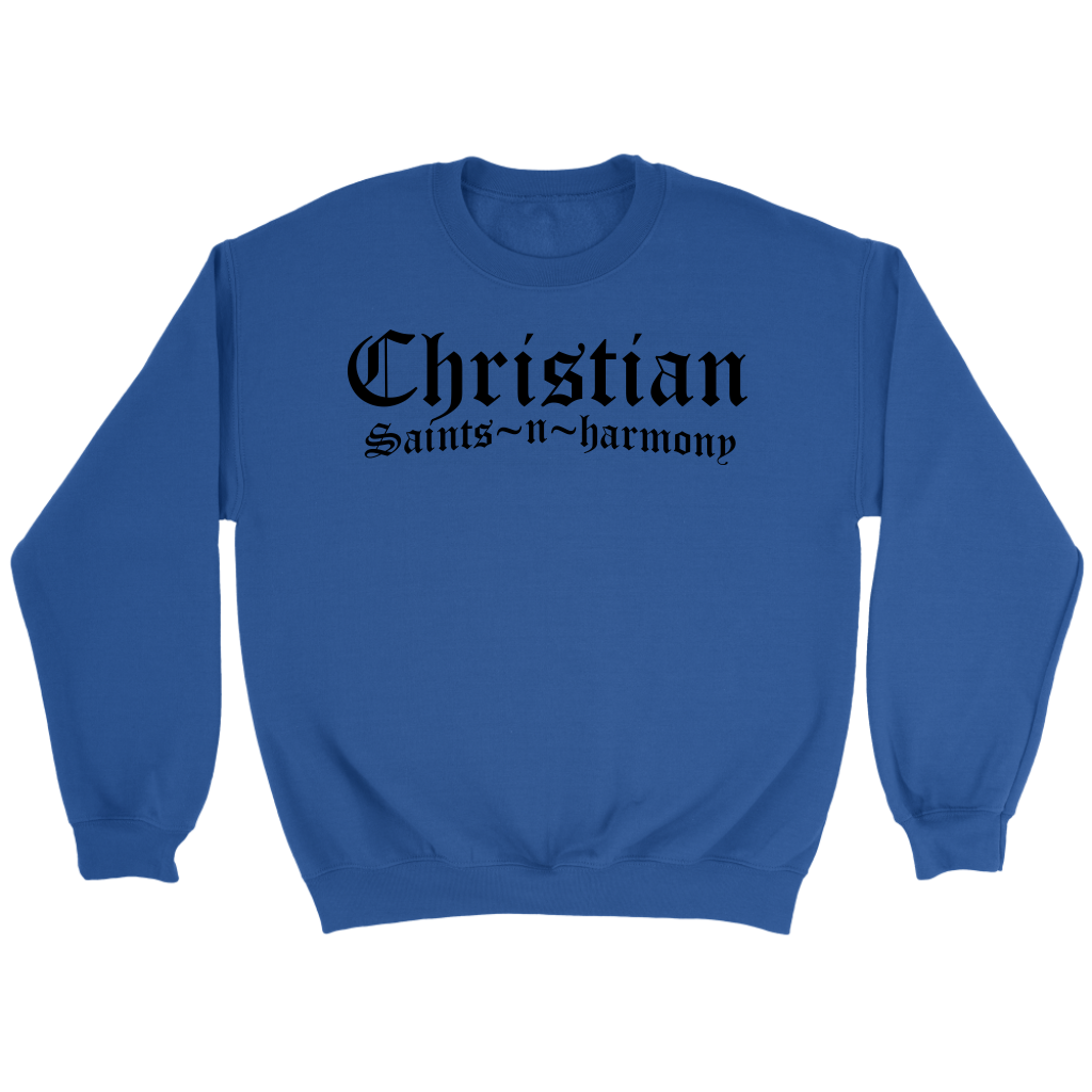 Christian Saints in Harmony Crewneck Part 1