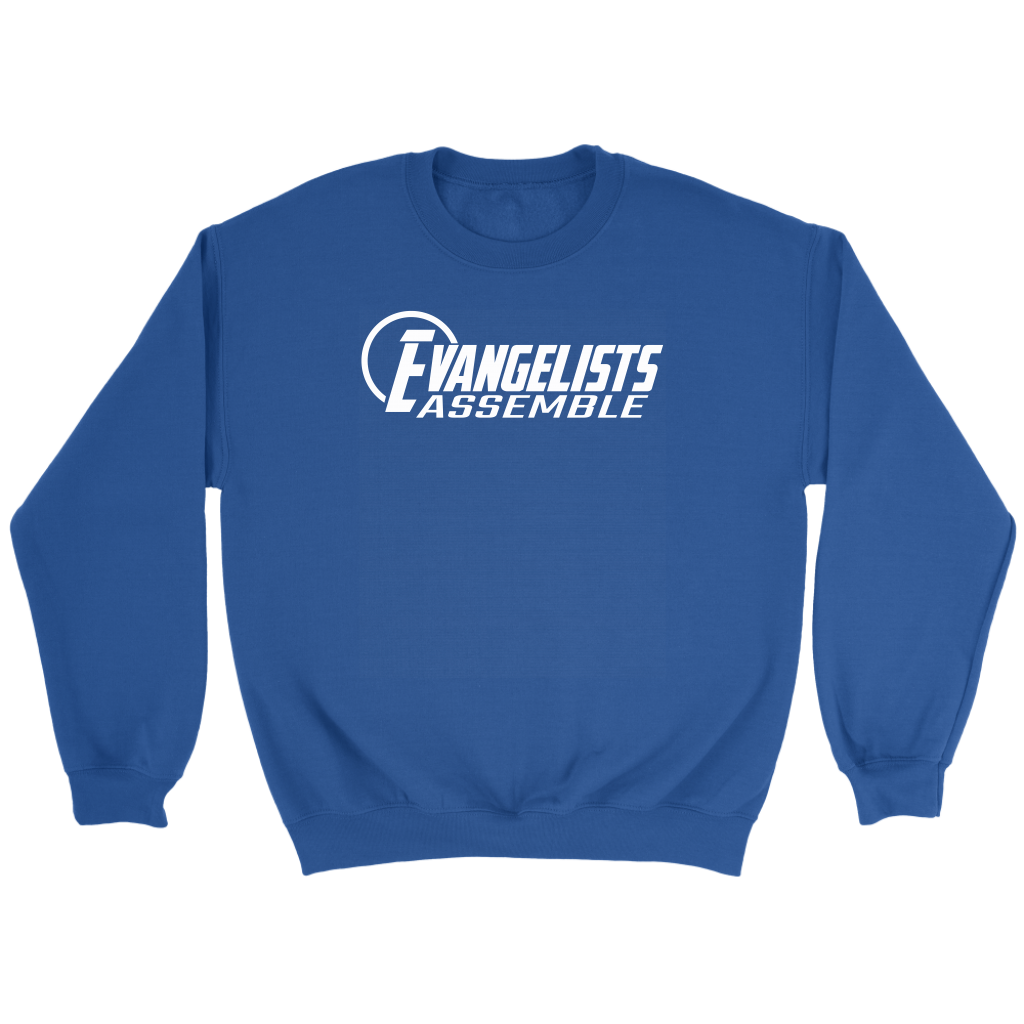 Evangelists Assemble Crewneck Part 1