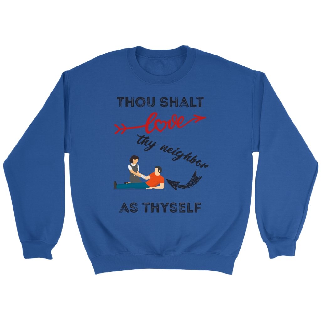 Love Thy Neighbor As Thyself Crewneck