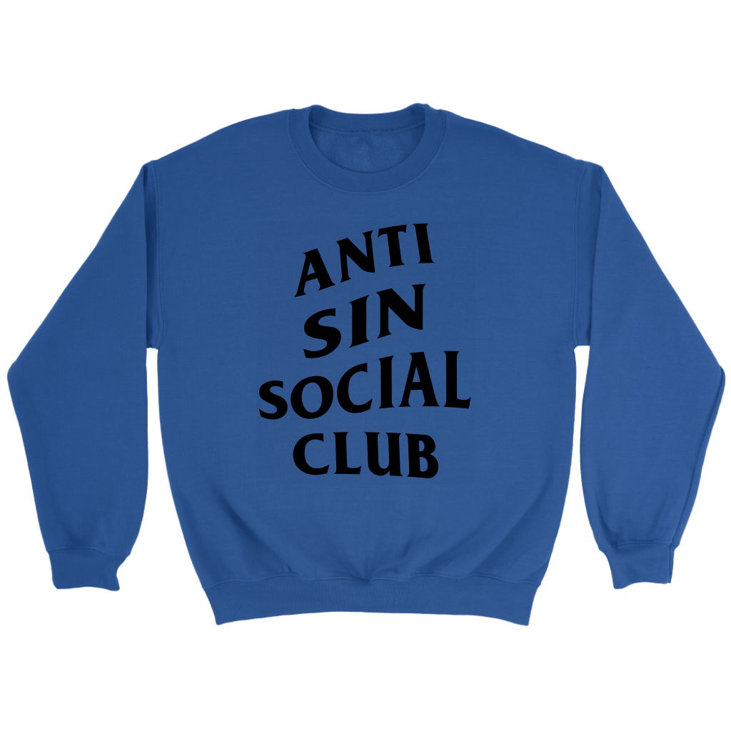 Anti Sin Social Club Crewneck Part 1
