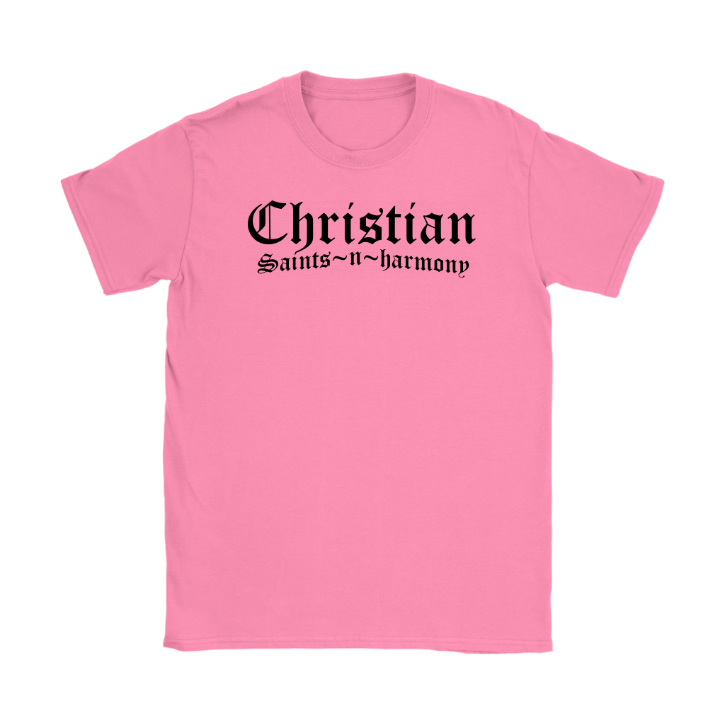 Christian Saints in Harmony Women's T-Shirt Part 1