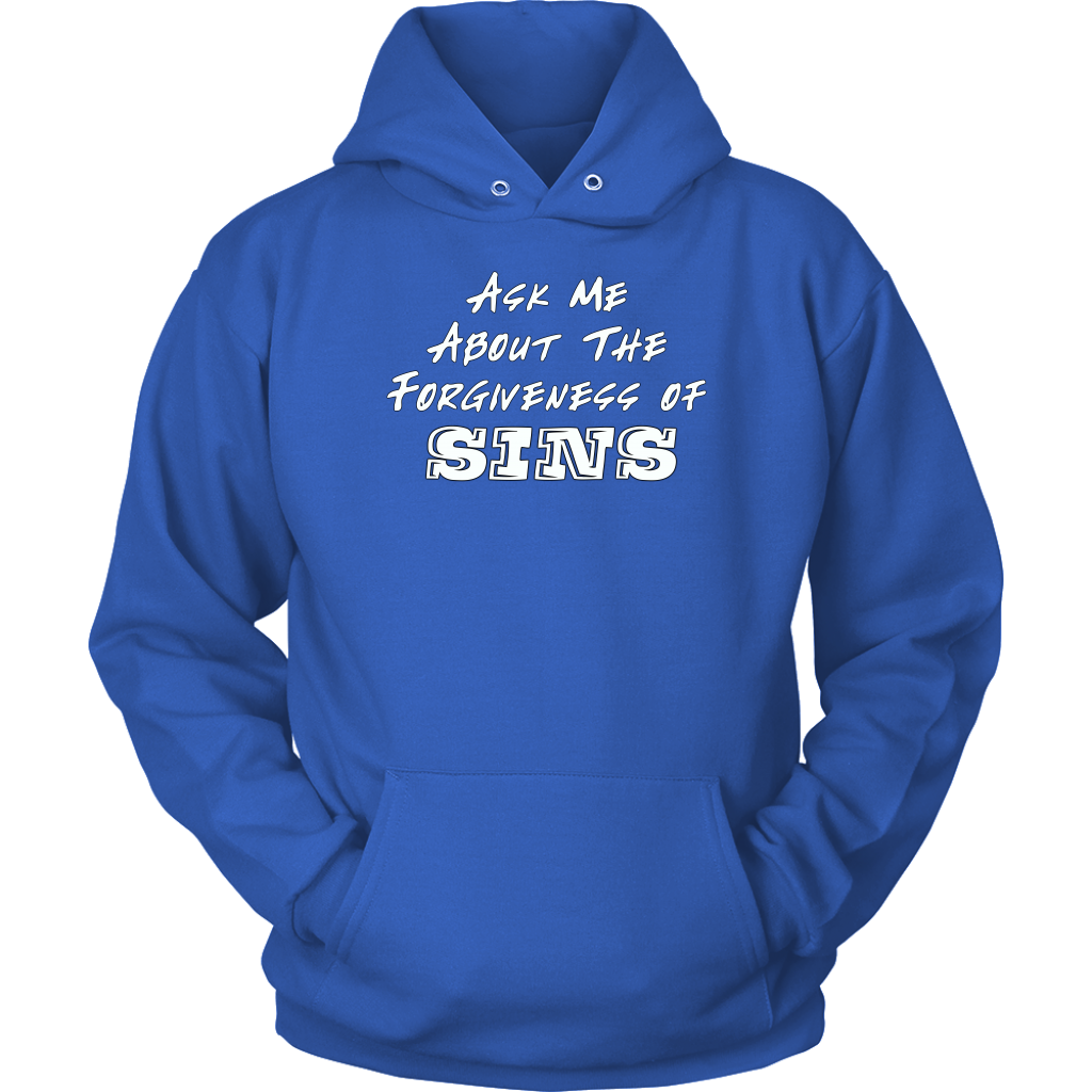 Ask Me About The Forgiveness of Sins Unisex Hoodie Part 2