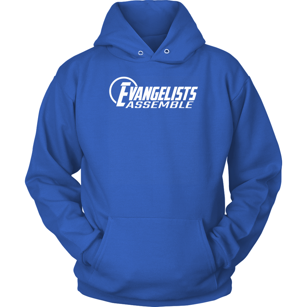 Evangelists Assemble Unisex Hoodie Part 1
