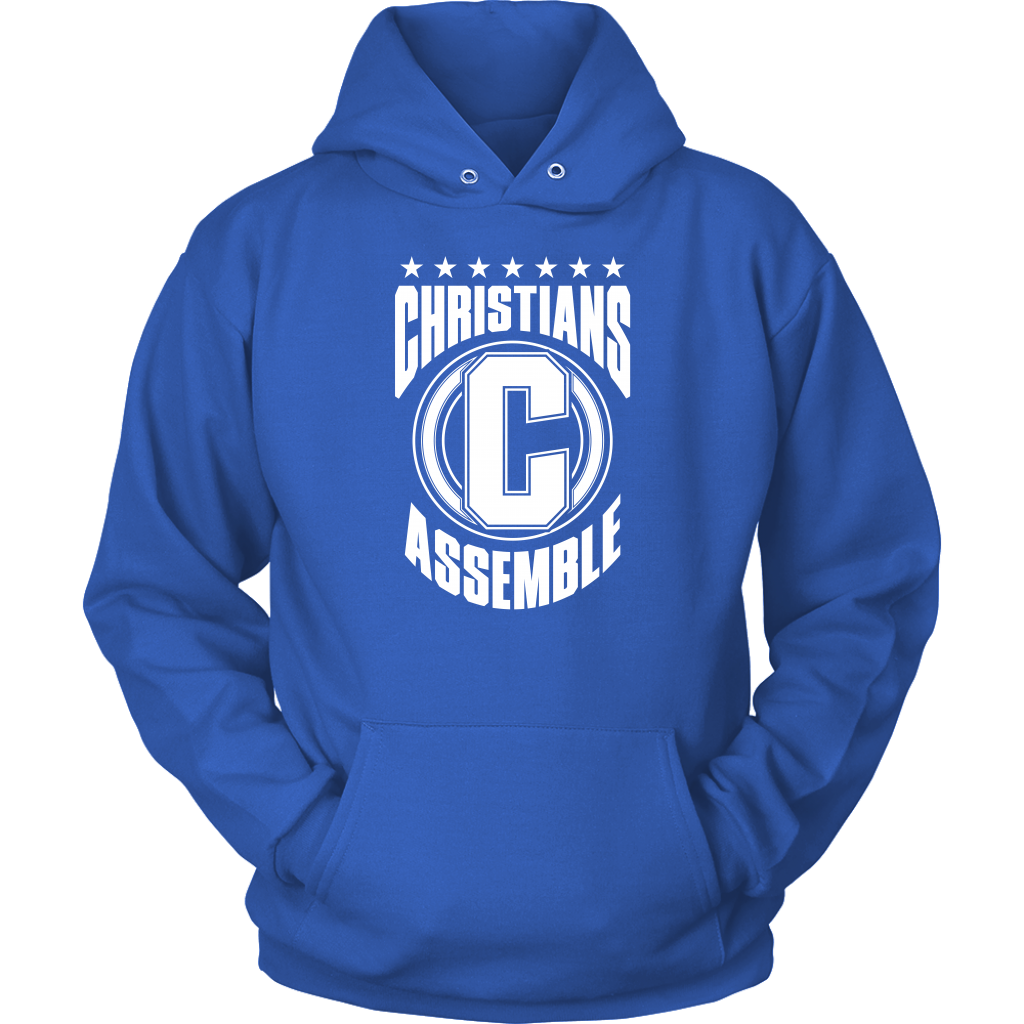 Christians Assemble Unisex Hoodie Part 2