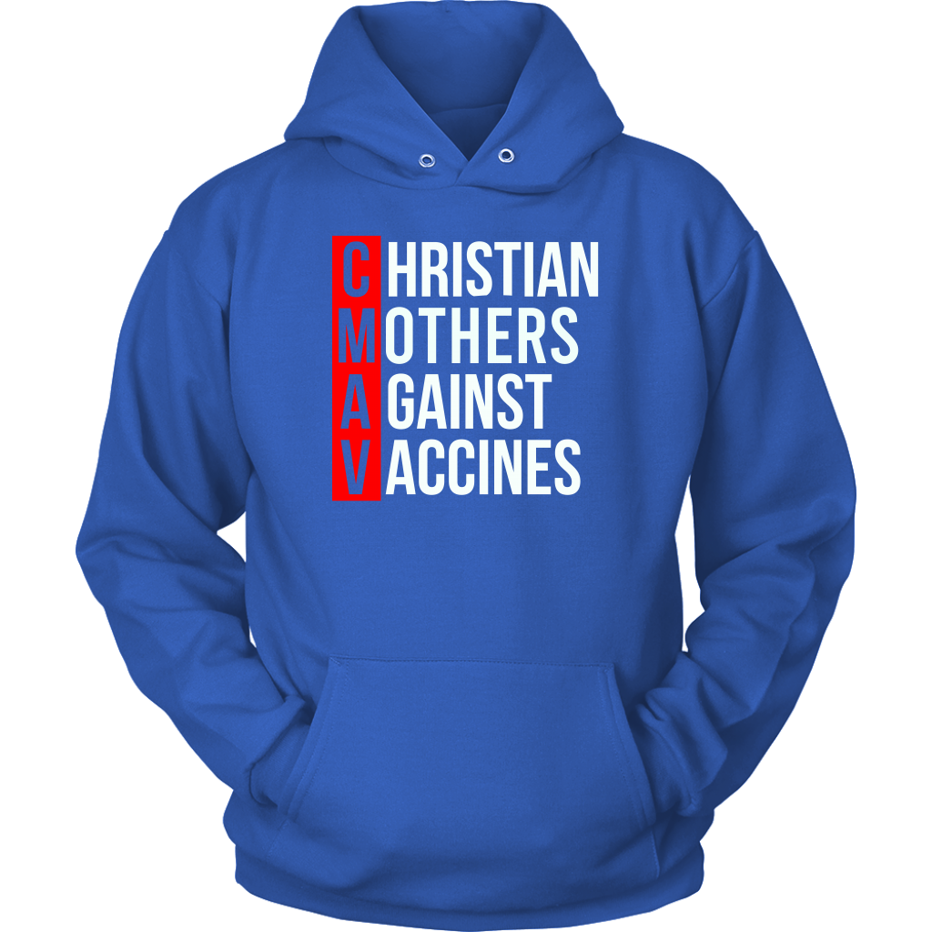 Christian Mothers Against Vaccines Unisex Hoodie Part 1