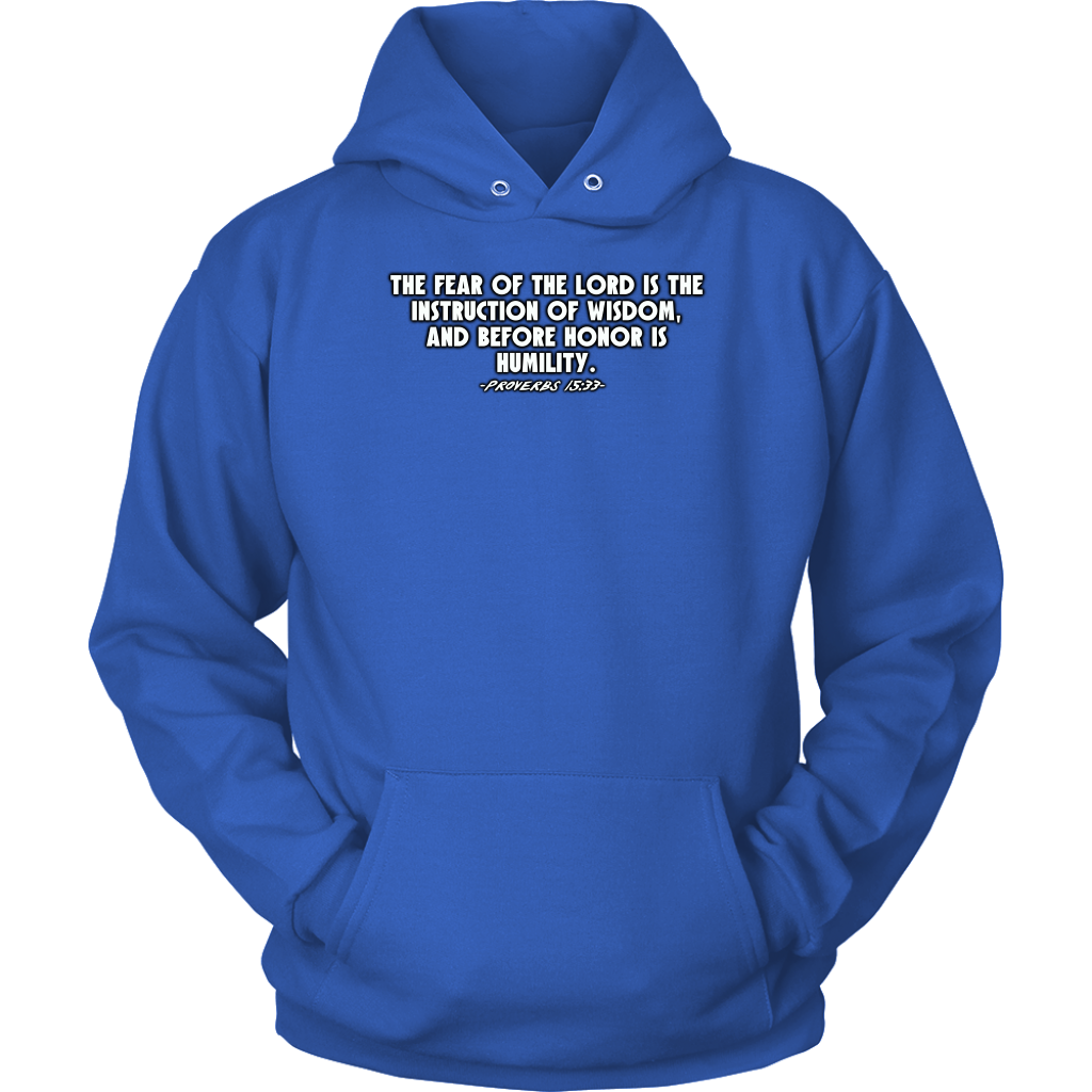 Proverbs 15:33 Unisex Hoodie Part 2