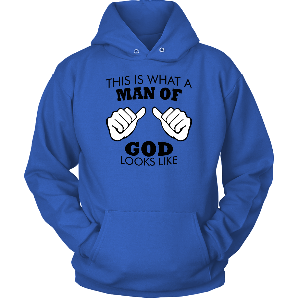 This Is What A Man of God Looks Like Unisex Hoodie Part 1