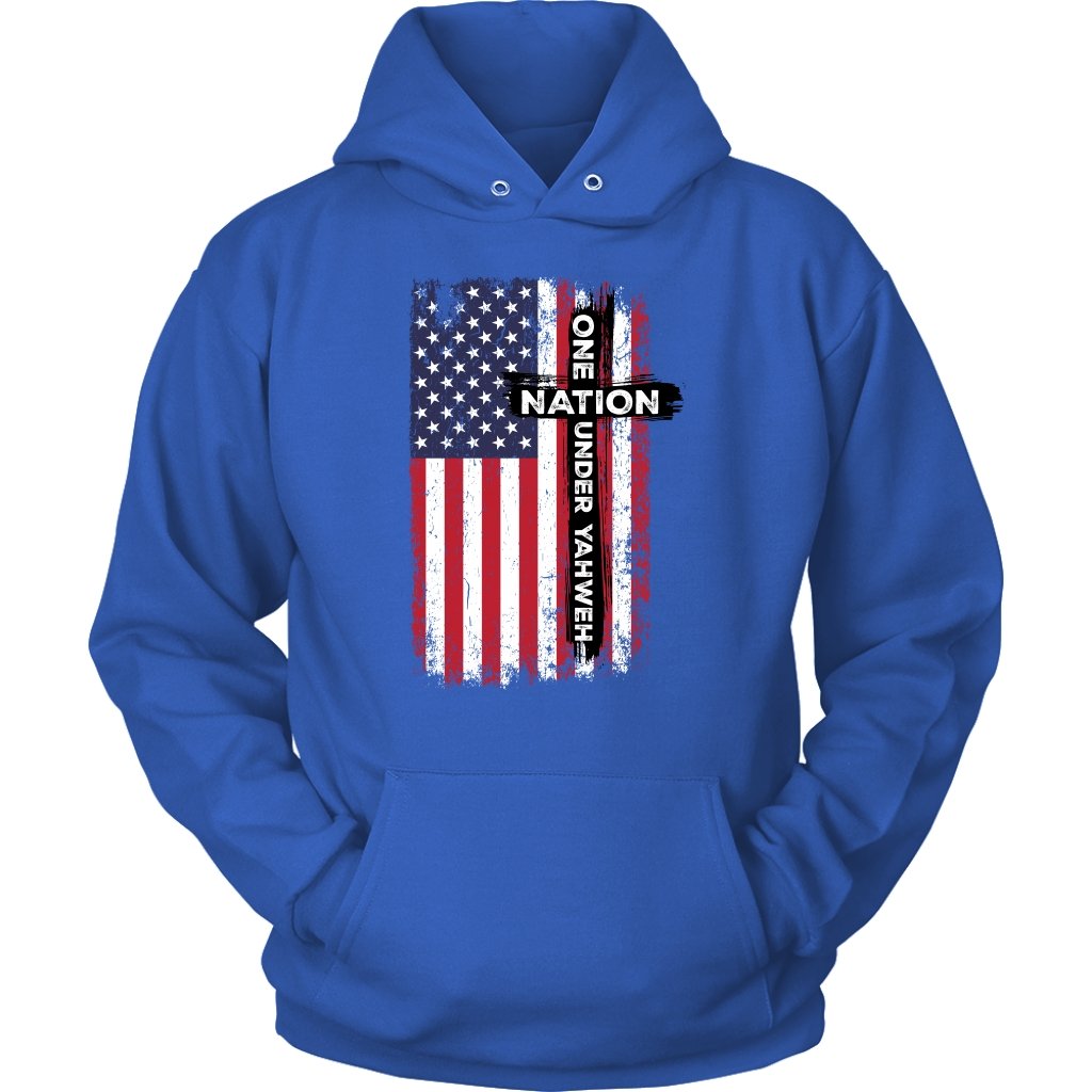 One Nation Under Yahweh Unisex Hoodie