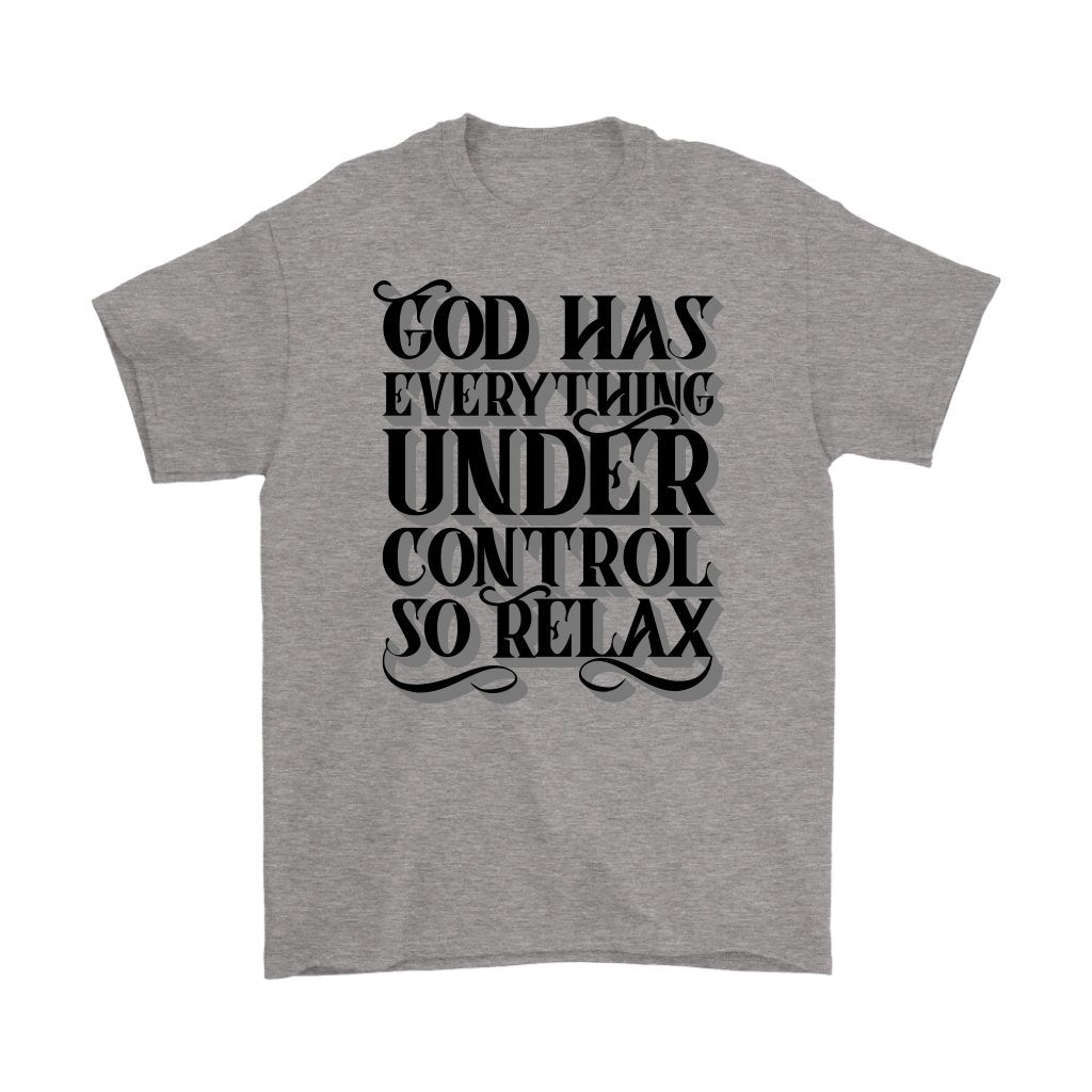 God Has Everything Under Control Men's T-Shirt Part 2