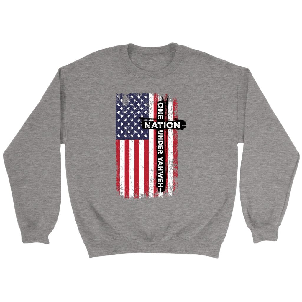 One Nation Under Yahweh Crewneck