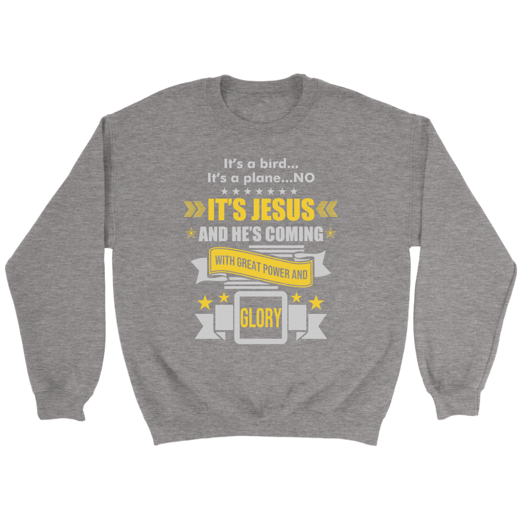 It's a Bird..It's a Plane..No It's Jesus Crewneck Part 2