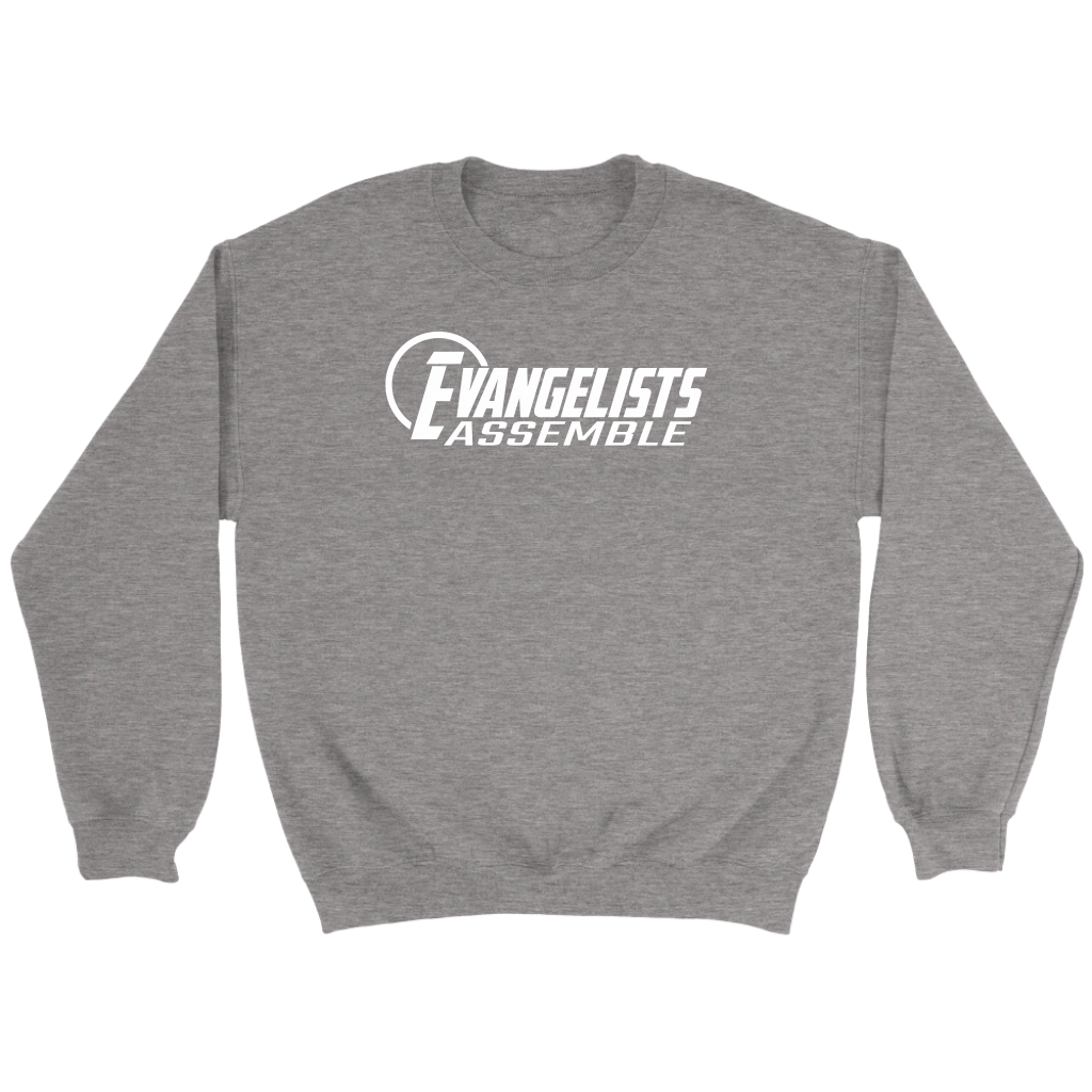 Evangelists Assemble Crewneck Part 1