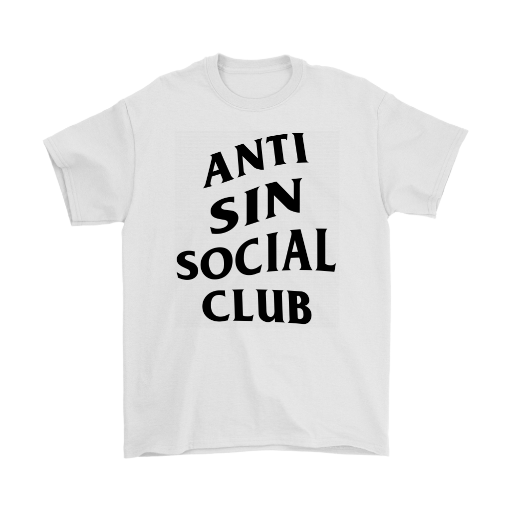 Anti Steelers Social Club Tee White – Shine One Apparel