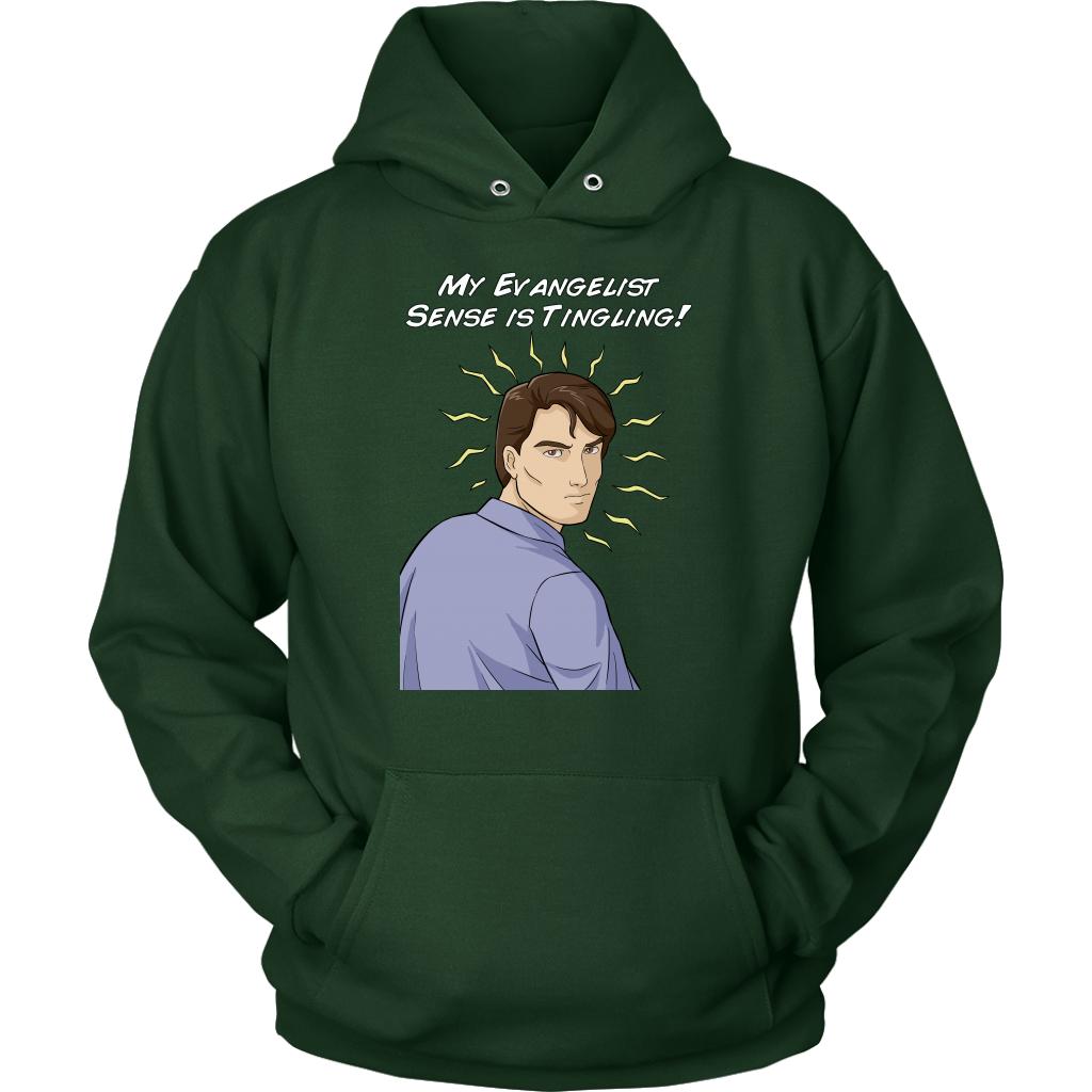 My Evangelist Sense is Tingling Unisex Hoodie Part 2