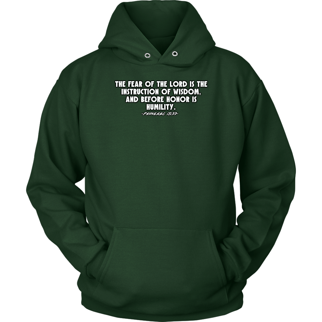 Proverbs 15:33 Unisex Hoodie Part 2