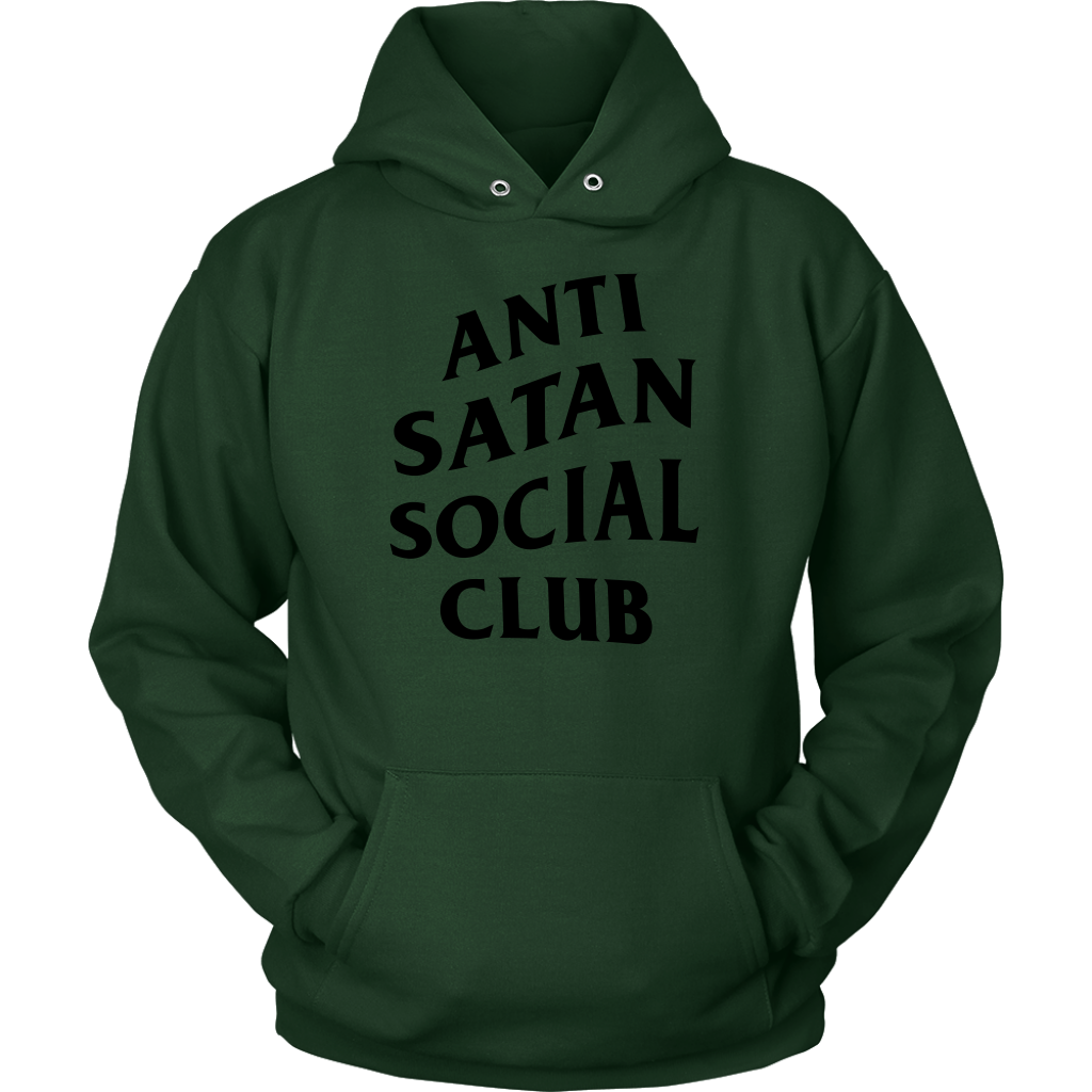 Anti Satan Social Club Unisex Hoodie Part 1