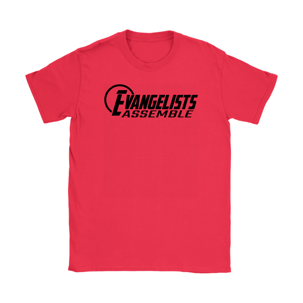 Evangelists Assemble Women's T-Shirt Part 2
