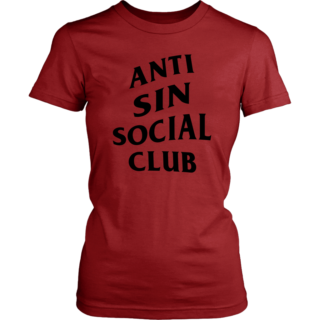 Anti Sin Social Club Women's T-Shirt Part 1