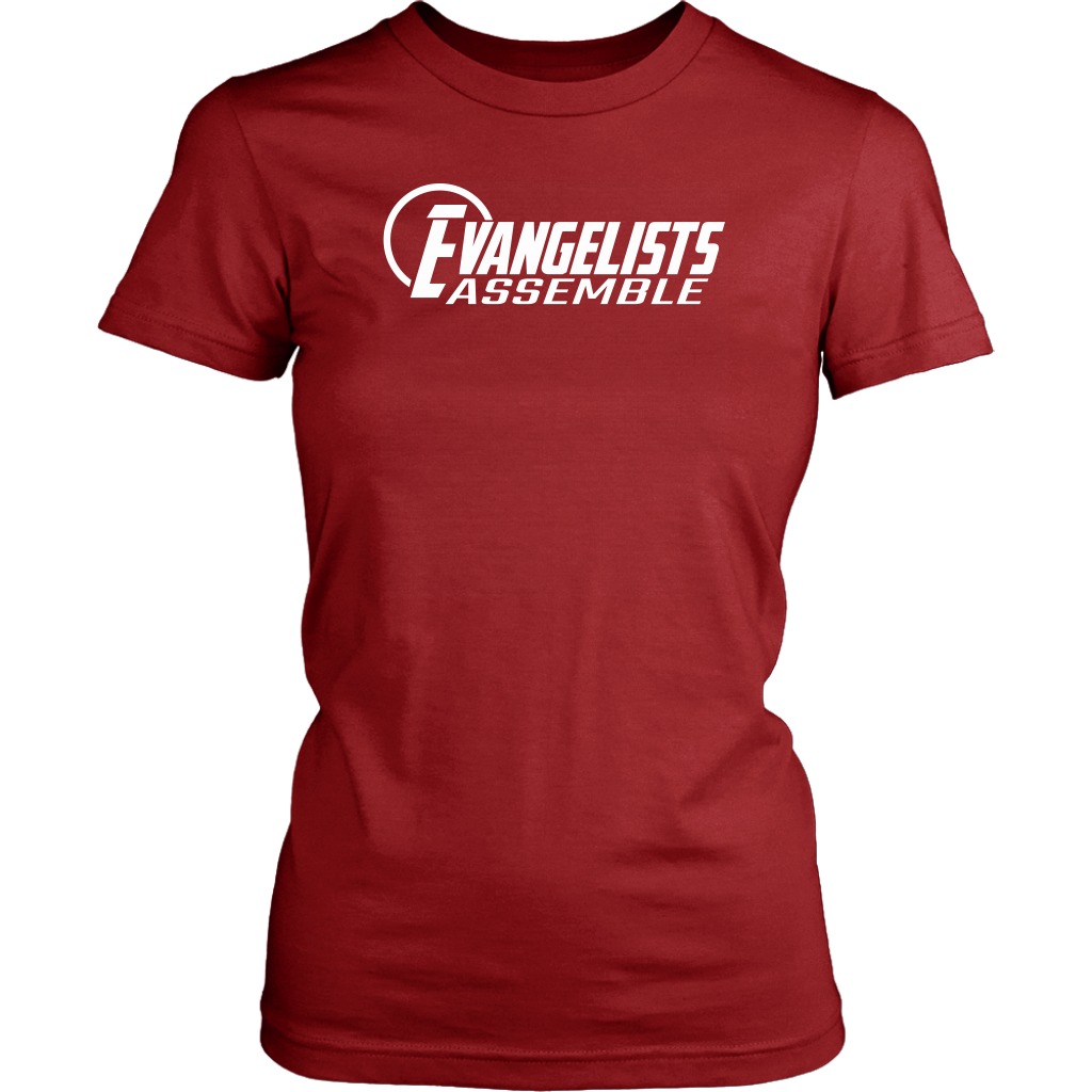 Evangelists Assemble Women's T-Shirt Part 1