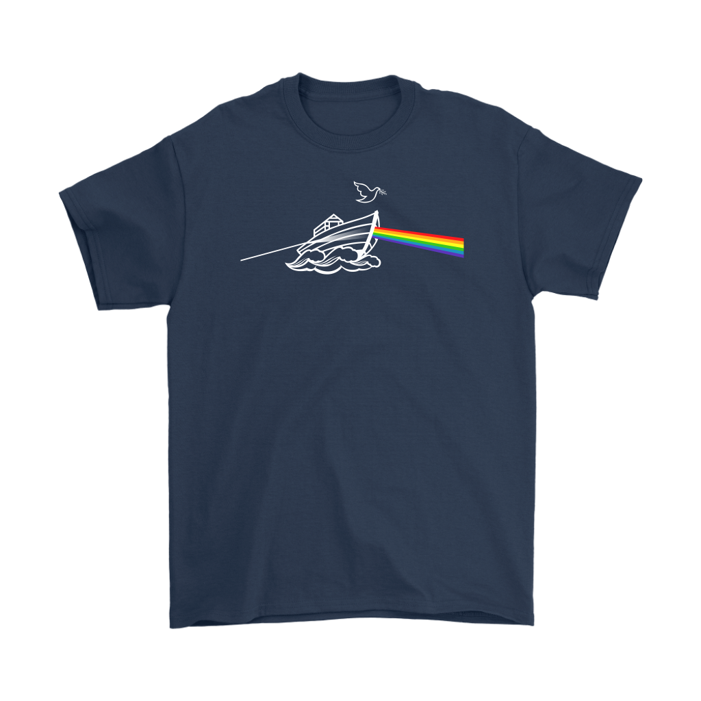 Dark Side of Humanity...Noah's Ark Men's T-Shirt