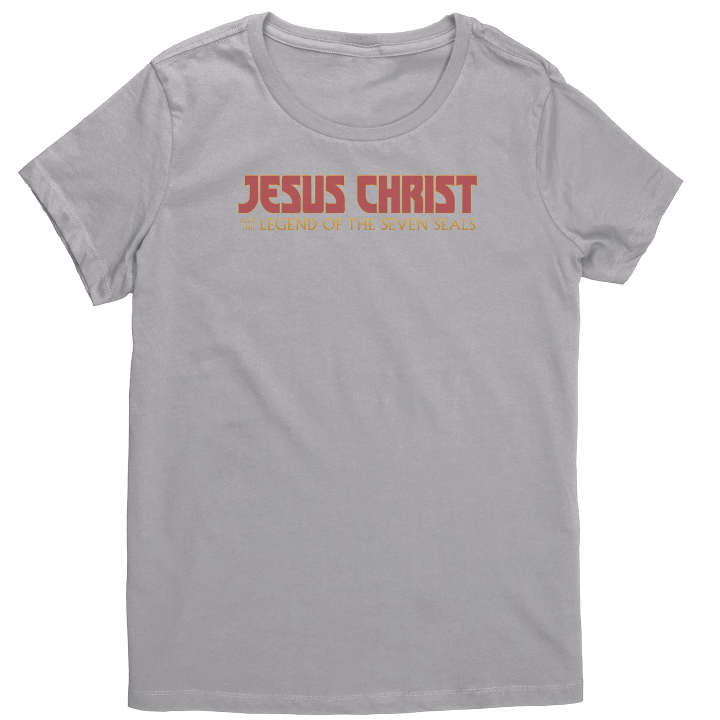 Jesus Christ and the Legend of the Seven Seals Women's T-Shirt