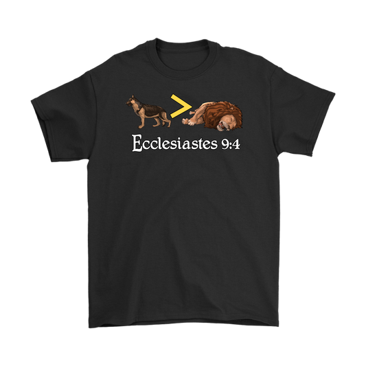 Ecclesiastes 9:4 Men's T-Shirt Part 1
