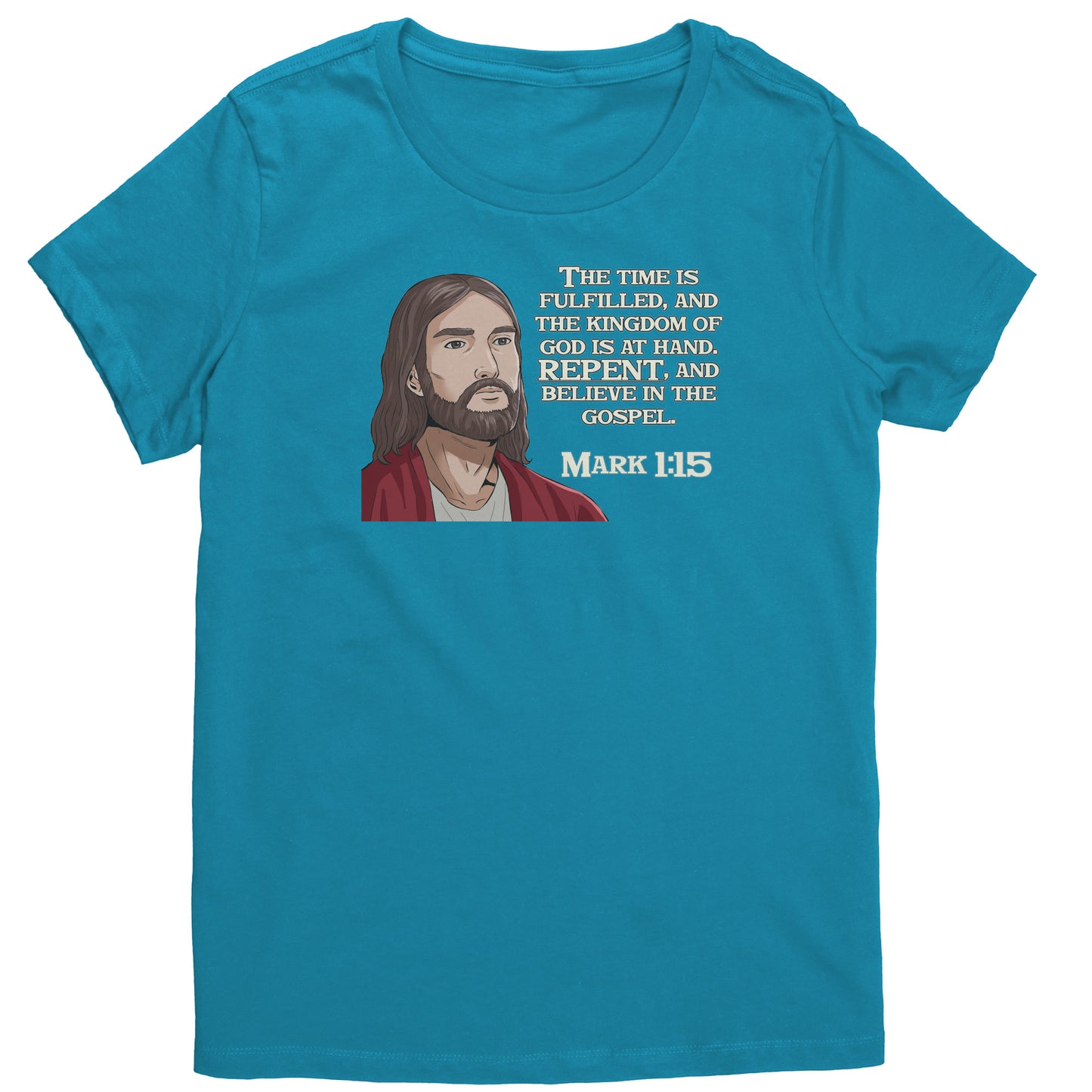Mark 1:15 Women's T-Shirt Part 1